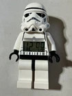 Lego Star Wars Minifigure Storm Trooper LED Alarm Clock - tested and works