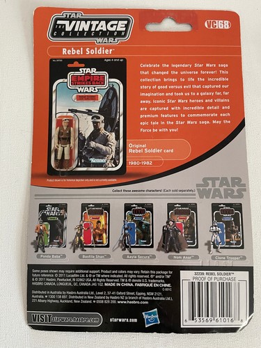 Star Wars LOOSE COMPLETE Hoth Rebel Soldier Echo Base Vintage Collection VC68 - Picture 4 of 8