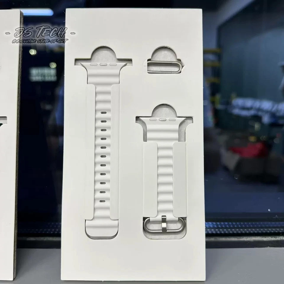 Original Genuine Apple Watch Series 10 9 8 7 6 SE 44mm/ 45/ 46/ 49mm Ocean band - Image 4 of 4