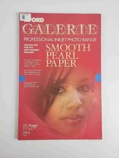 Ilford Galerie Smooth Pearl 11  X 17  25 Sheets - Inkjet Photo Paper - 280 Gsm