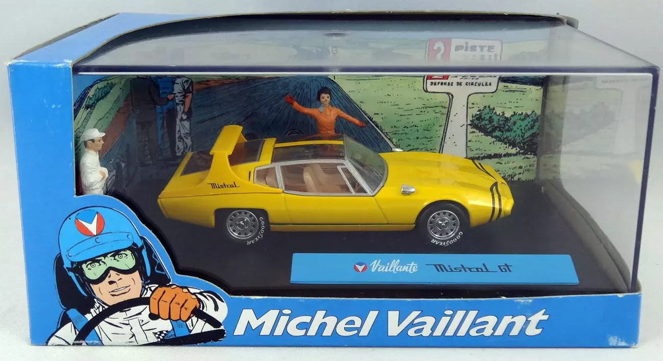 Vaillante Mistral GT Jean Graton Editeur véhicule en métal pour passionné