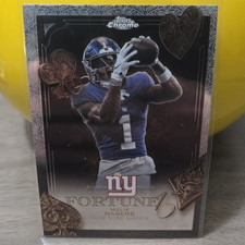 2025 Topps Chrome Fortune 15 Malik Nabers Rookie New York Giants F15-15