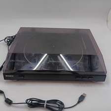 Sony PS-LX300USB Stereo Turntable System Record Player NEEDS STYLUS working.