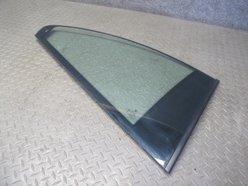 01-06 BMW E46 330Ci 3-SERIES КУПЕ ЗАДНИЙ ПРАВЫЙ ЧЕТВЕРТЬ СТЕКЛА W УПЛОТНЕНИЕ OEM - Изображение 4 из 4