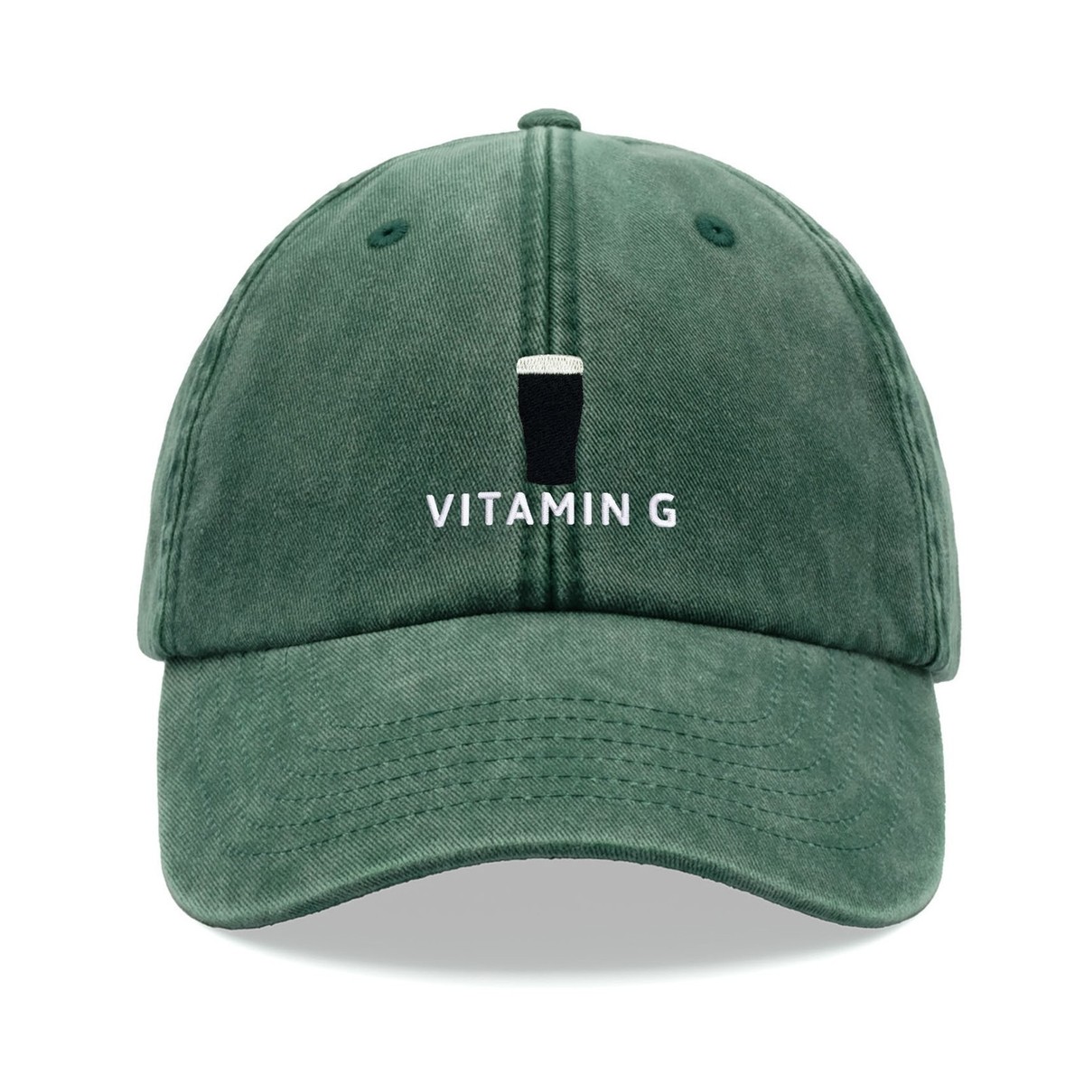 Vitamin A J’Taime Hat Vitamin G Baseball Cap Vintage Washed Unisex Dad Hat Beer  main image 3