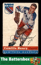 1954 Topps #32 Camille Henry RC GOOD X3809772