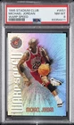 1995 STADIUM CLUB WARP SPEED #WS1 MICHAEL JORDAN PSA 8
