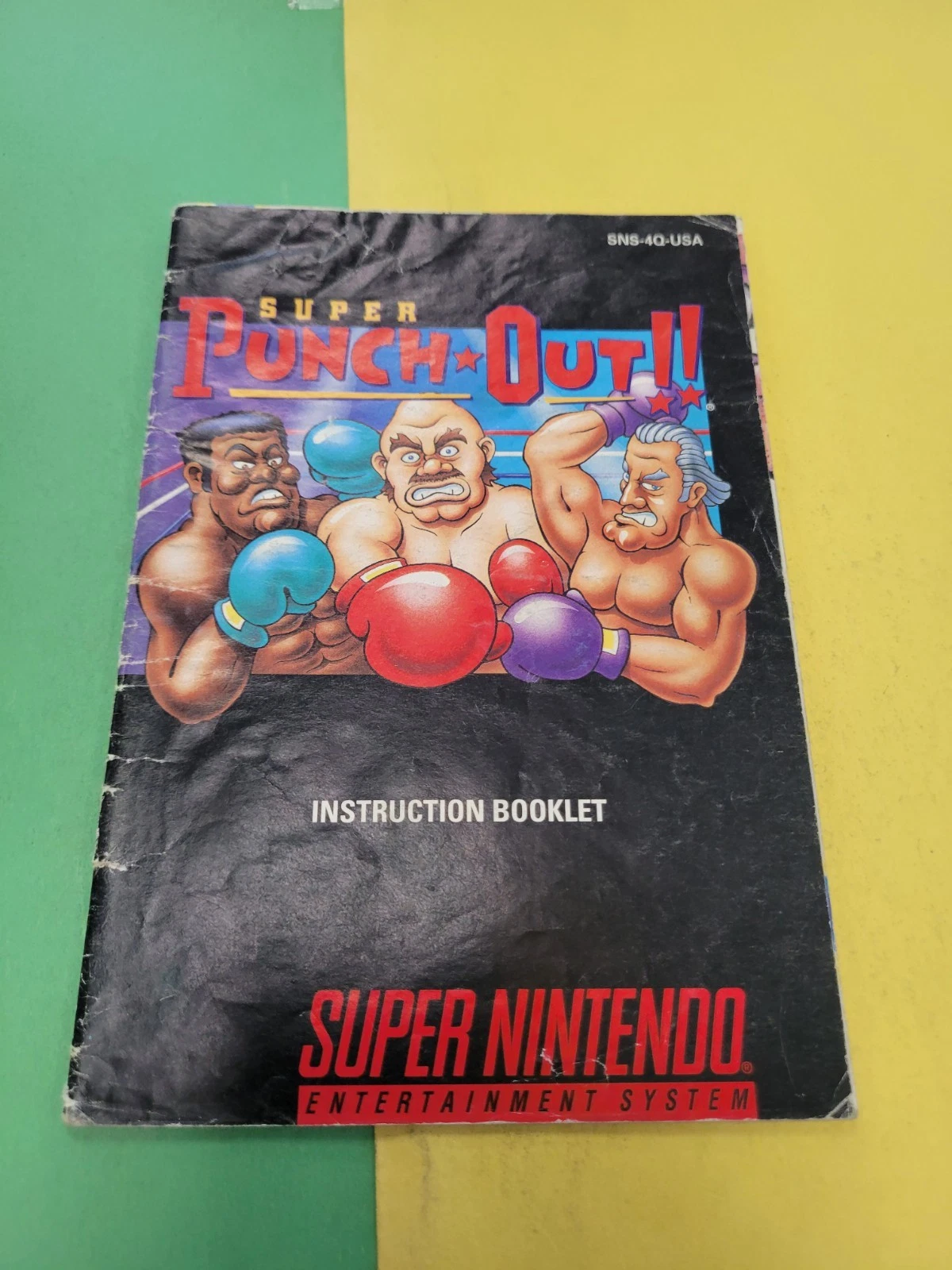 Super Punch-Out!! (SNES, 1994) – Original Instruction Manual