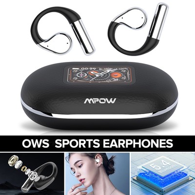 MPOW Bluetooth 5.4 Open Ear Kopfhörer Kabellos Kopfhörer HiFi TWS Sportkopfhörer