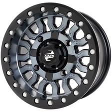 Tusk 4137 Fremont Beadlock Wheel 14x7 Gunmetalblack 5.02.0 For Utv