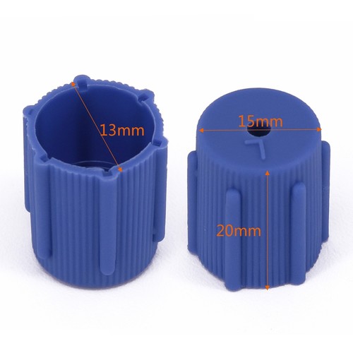10Pcs R134a 13mm & 16mm AC System Cap Charging Port Service Cap High Low Side - Picture 21 of 24