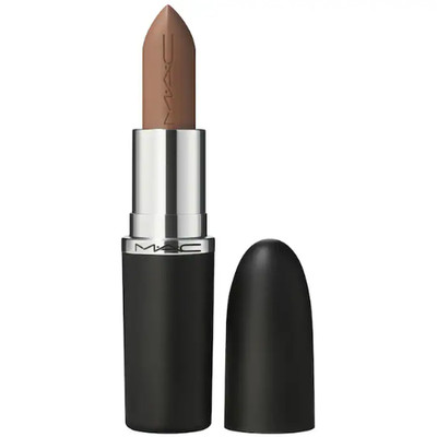 MACximal Sleek Satin 8HR Full-Coverage Hydrating Lipstick, Stone, 0.12 oz, New