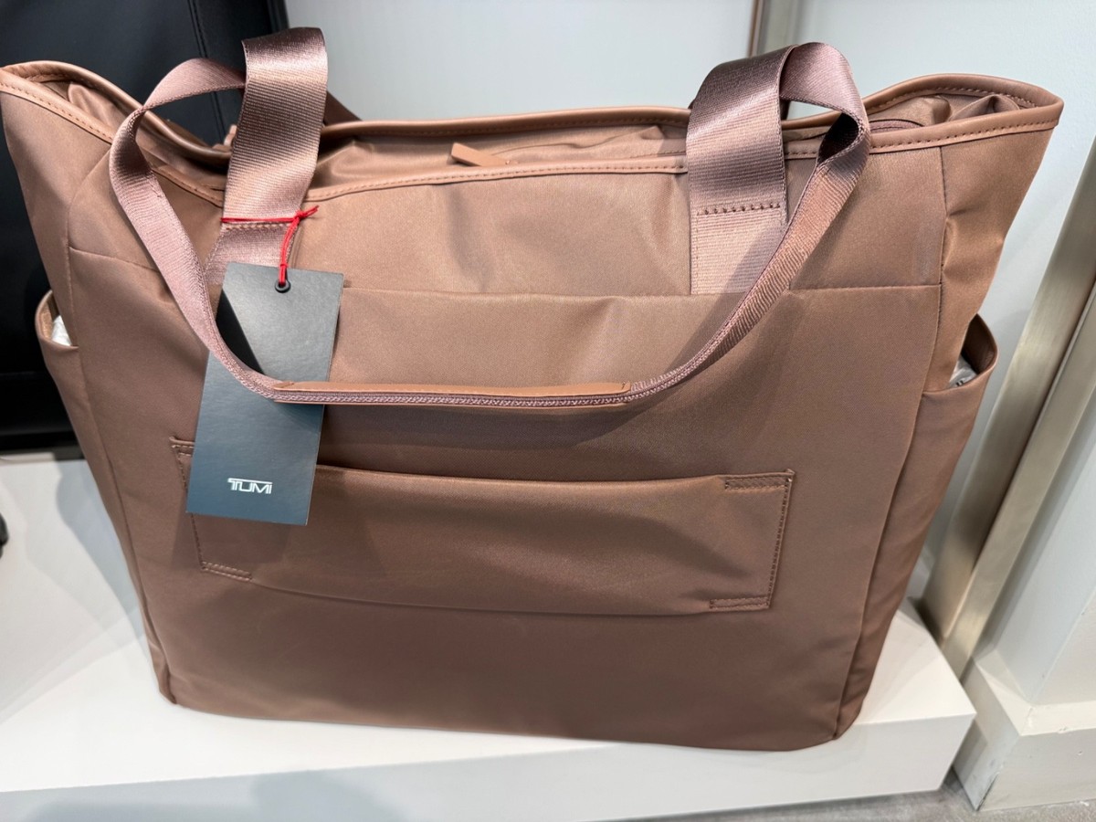 NEW Tumi Voyageur JETT 19.5” Carryall Tote Laptop Bag - TAHINI | eBay