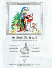 Publicité contemporaine bijou Arthus-Bertrand 2013 issue de magazine