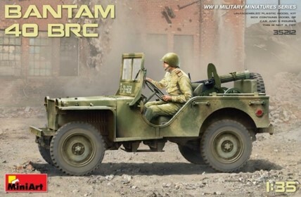 Bantam 40 Brc 1:35 Plastic Model Kit MINIART