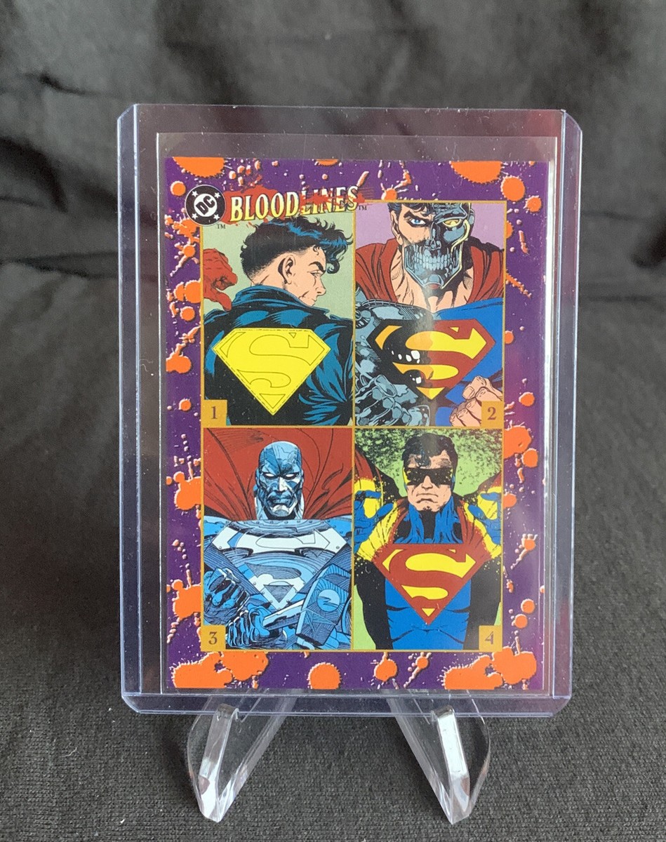 SKYBOX - DC BLOODLINES SUPERMAN MAN OF STEEL NO# INSERT PROMO