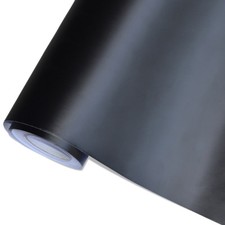 6,03€/m² Auto Folie Schwarz Matt 12m x 152cm Luftkanäle Car Wrap