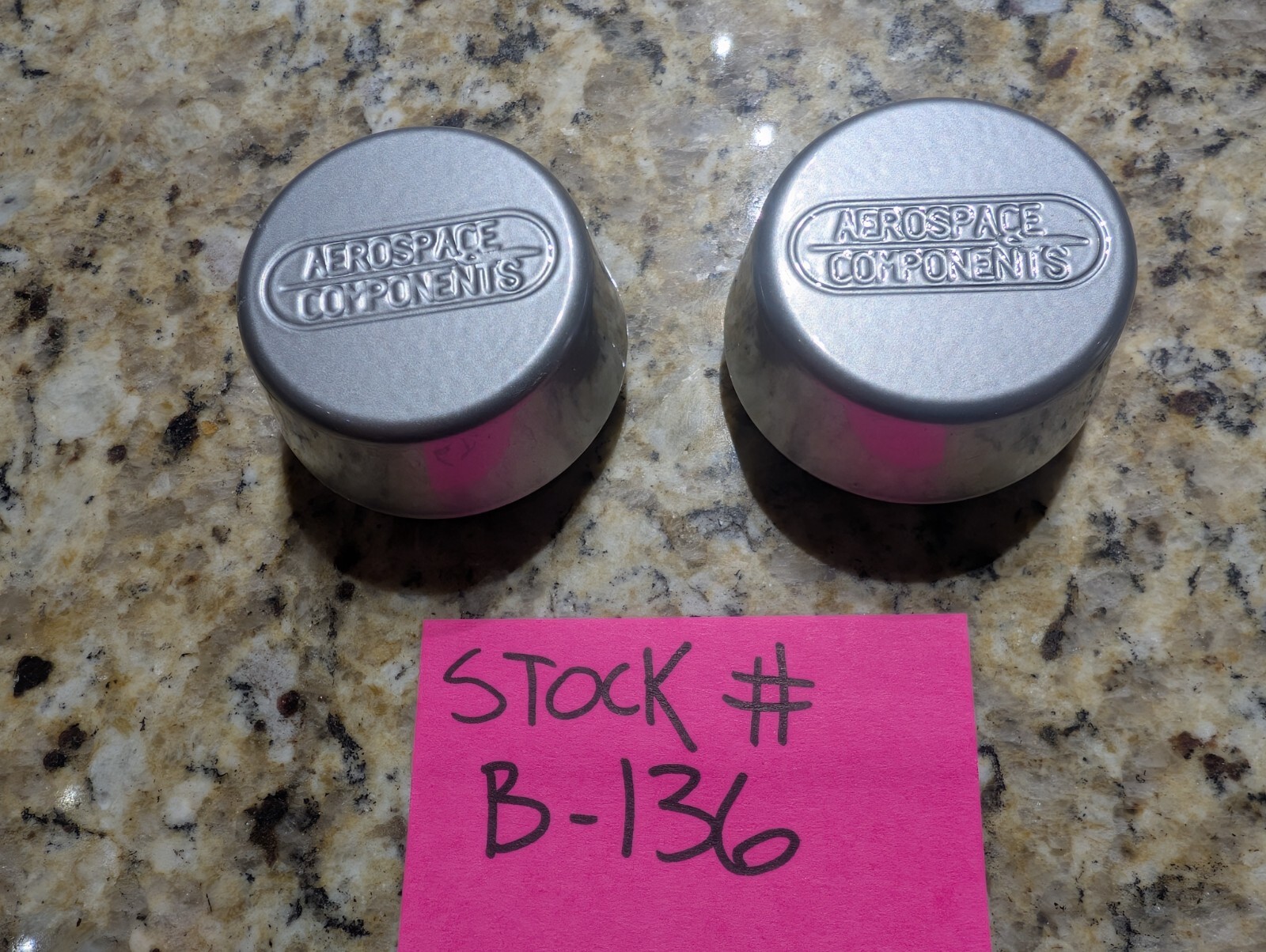 Aerospace Components Brake Front Hub Replacement Nose Caps Dust Cover AC-NC GRAY