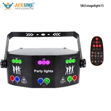 Stage Lighting, Controlled KTV, Bar,Laser Rainbow Color Changing Flashing Lights