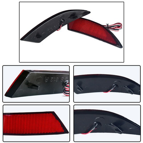 LED Rear Bumper Reflector Fog Brake Turn Indicator Lights For Ford Focus 12-2018 - Picture 2 of 5