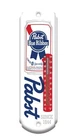 Pabst Blue Ribbon Thermometer Tin Sign  Vintage Style PBR Since 1844