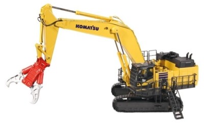 NZG - KOMATSU PC1250 Bagger mit Abbruchgreifer - 1/50 - NZG9991