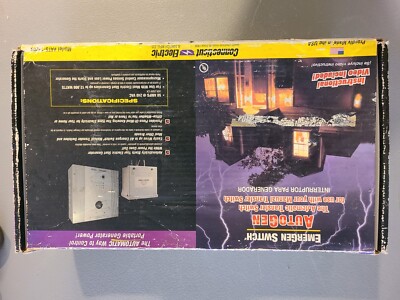 Emergen ATS-12000  50 Amp, 240 Volt Automatic Transfer Switch