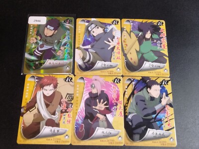 Sakura Haruno 6 Card Naruto Shippuden Trading Card Anime CCG