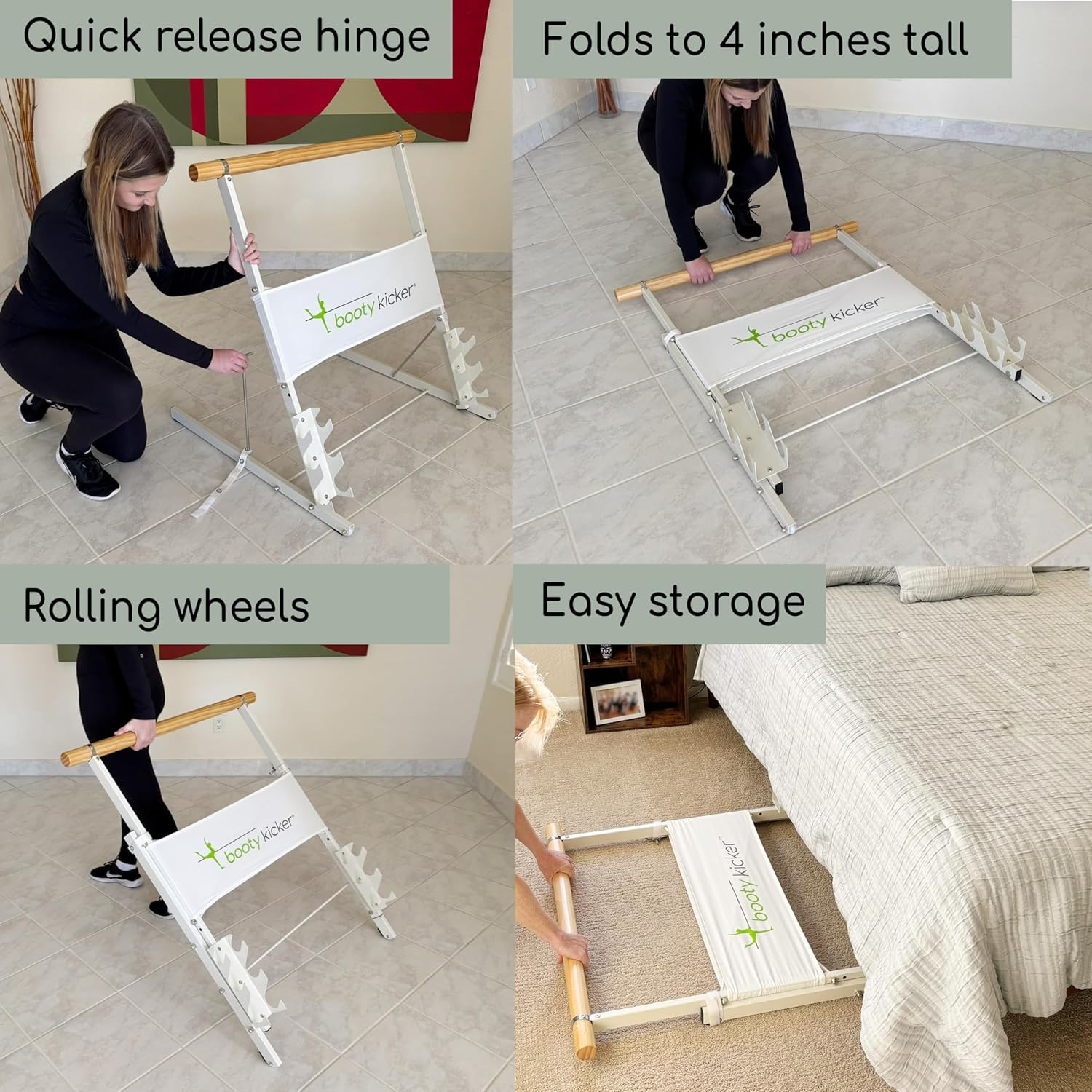 Versatile Home Fitness Equipment for Barre, Ballet, Abs, and Cardio Workouts alternate view 4