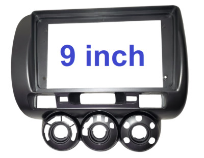 9'' 2002-2007 Honda Jazz/ 2006-07 City 2 DIN Car Dash Radio Fascia Frame Trim Kit