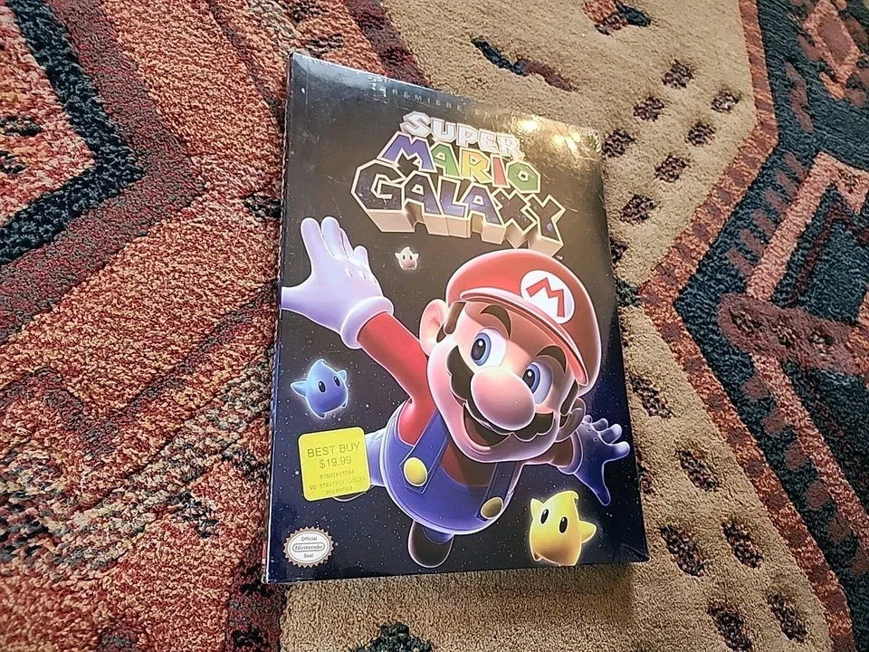 Nintendo Super Mario Galaxy Premiere Edition Strategy Guide Brand New Sealed - Image 2 of 3