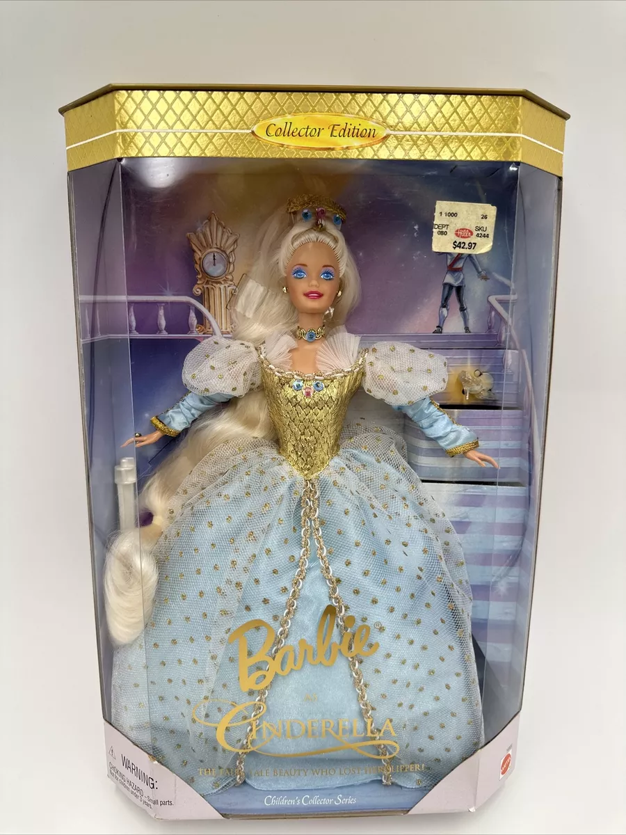 Barbie as Cinderella Doll Collector Edition 1996 Mattel 16900 NEW IN BOX