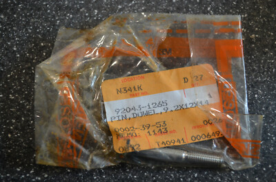 OEM KAWASAKI DOWEL PIN #92043-1265 1986-2007 NINJA ZEPHYR 350 CSR