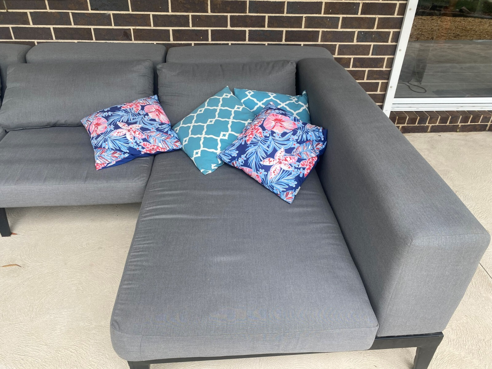 outdoor lounge setting 5 Piece eBay
