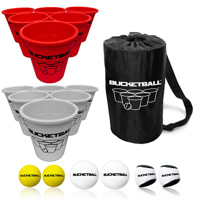 BucketBall - Team Color Edition - Combo Pack (Red/Silver)