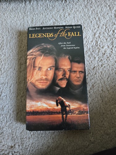 Legends of the Fall VHS Brad Pitt Anthony Hopkins - Picture 2 of 3