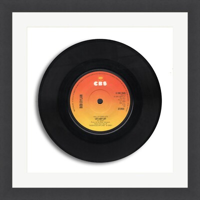 Bob Dylan - ''Lay Lady Lay'' -  Framed Vinyl Single - Original 1969
