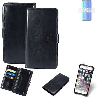 Handy Hülle für Huawei Honor 9C Flip Case Schutzhülle Klapp Tasche Book Case 