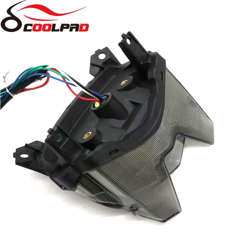 Luz trasera LED integrada intermitente para Yamaha MT-09 FZ-09 MT09 2017-2020 Foto 3 de 4