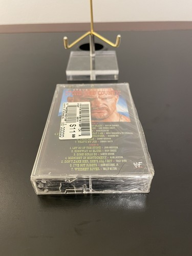 Steve Austin’s Stone Cold Country (Cassette, 1999) New Sealed Rare WWF Wrestling - Picture 4 of 10