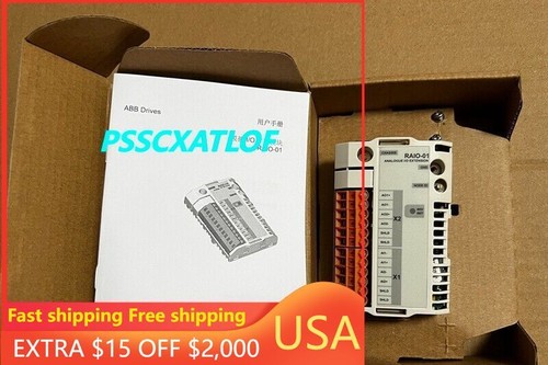 New ABB RAIO-01 3AFE64606841 Analog I/O EXTENS Free Shipping US Free TAX