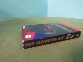 Nintendo NES Cleaning Kit w/ Box Poster and Manual CIB