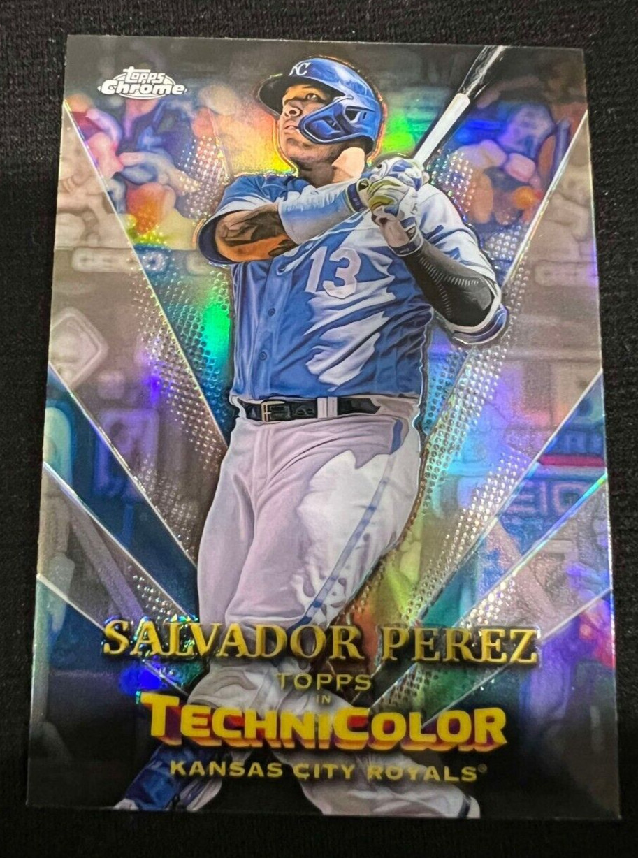 SALVADOR PEREZ Kansas City Royals 2023 Topps Chrome Technicolor #TT-8 Refractor