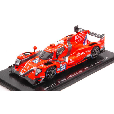 ORECA 07 N.28 10th LE MANS 2020 R.BRADLEY-P.L.CHATIN-P.LAFARGUE 1:43 Die Cast