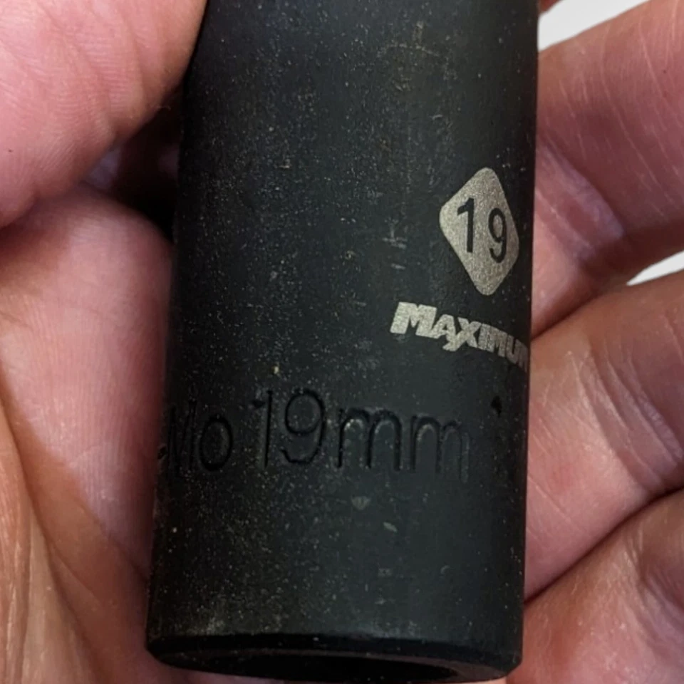 Soquetes de impacto profundo padrão e métrico Mastercraft Maximum 24 peças - Imagem 4 de 4