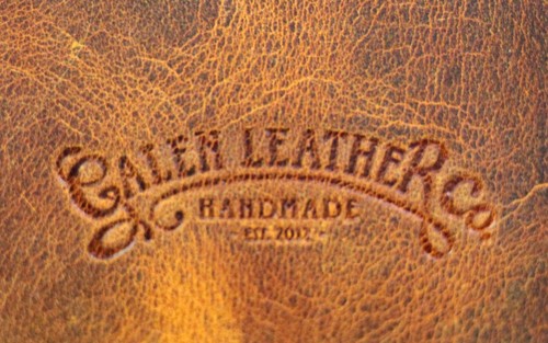 7"x10" Galen Leather Co BROWN GENUINE LEATHER DOCUMENT ORGANIZER PAPER MEN'S BAG - Picture 3 of 10