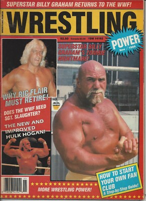 Wrestling Power Magazine Nov 86 Billy Graham Ric Flair Hulk Hogan