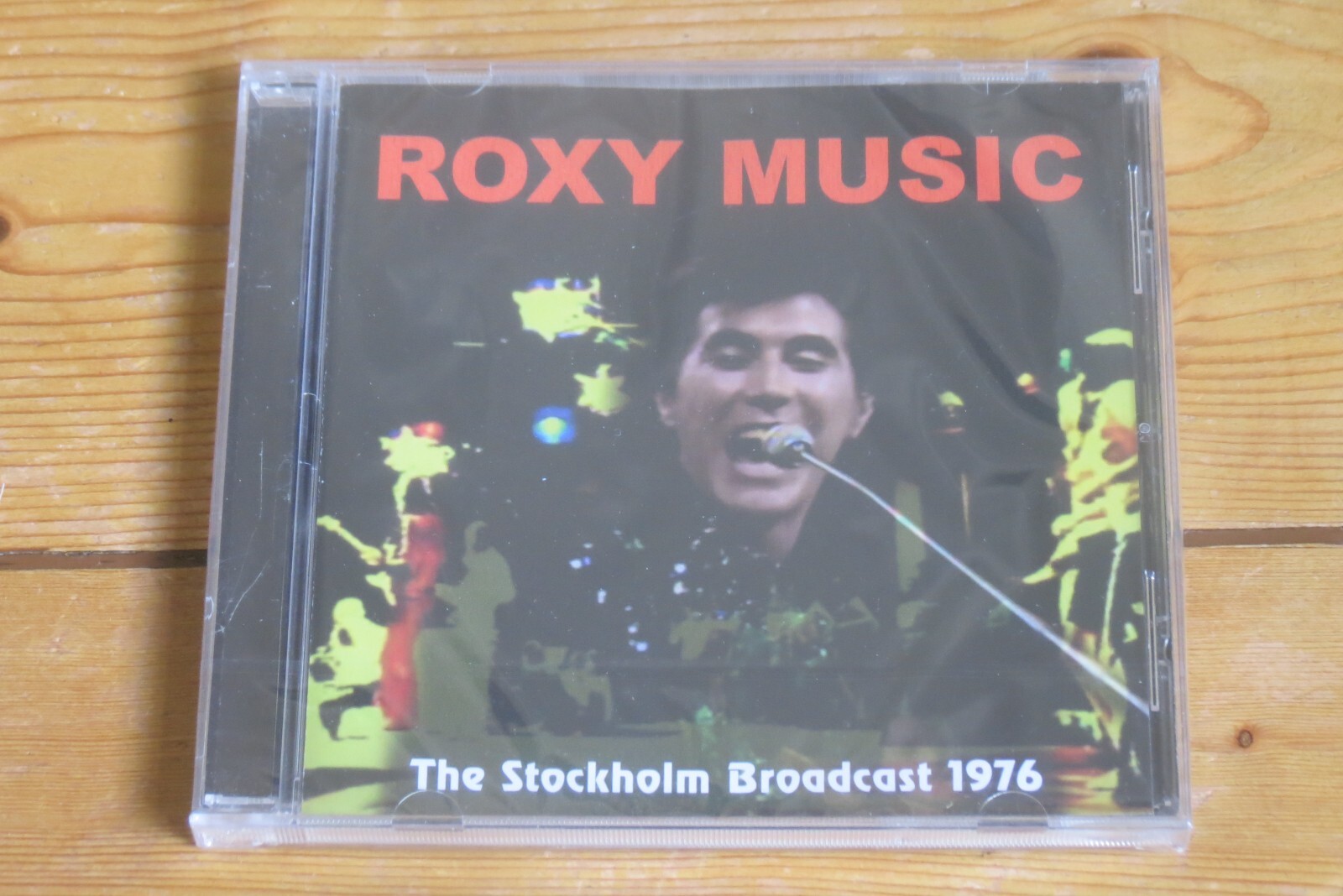 NEW/SEALED  ROXY MUSIC - The Stockholm Broadcast 1976 - FM Radio live concert CD