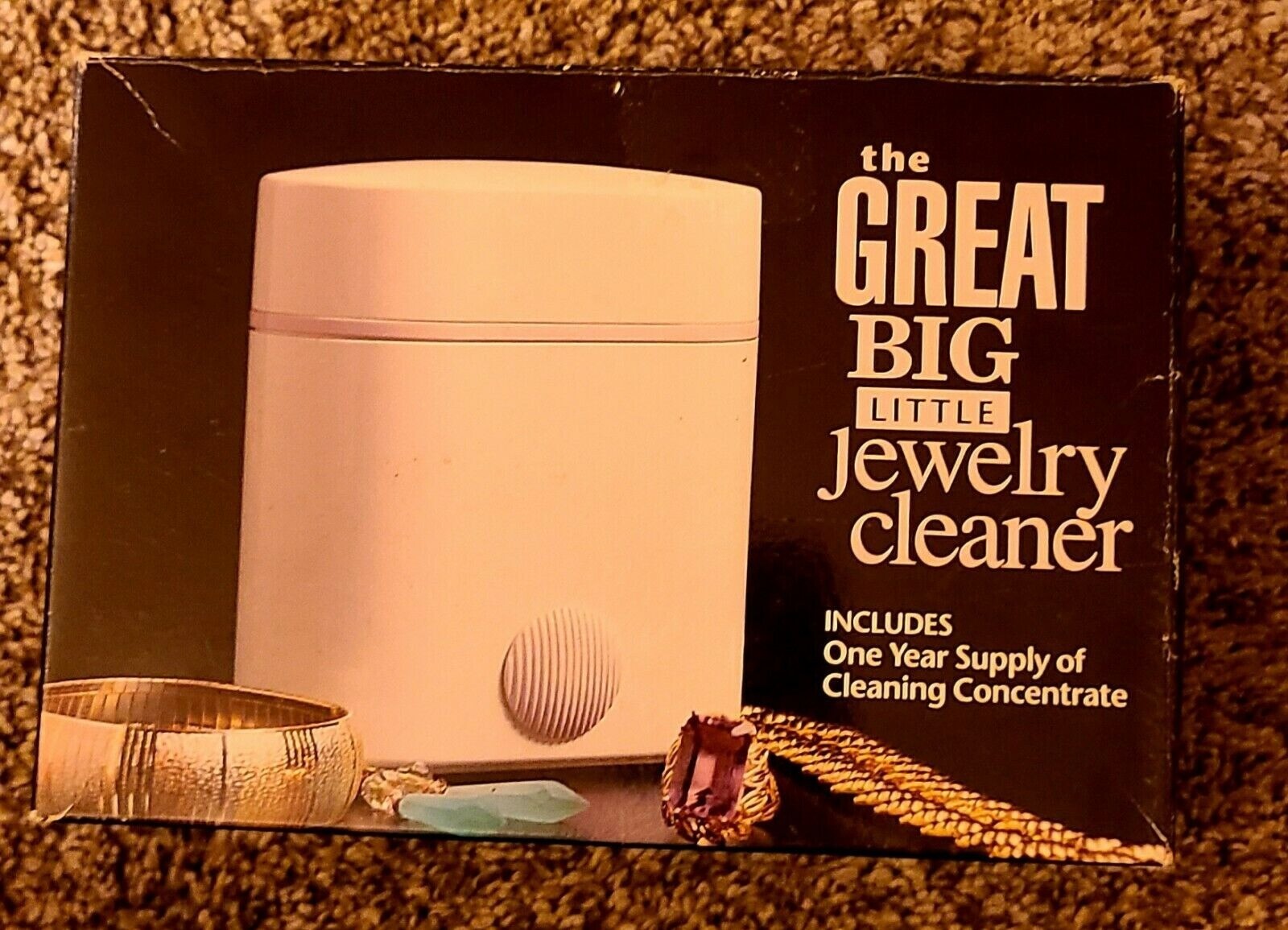Vintage 1993 Inverness Great Big Little Sonic Jewelry Cleaner