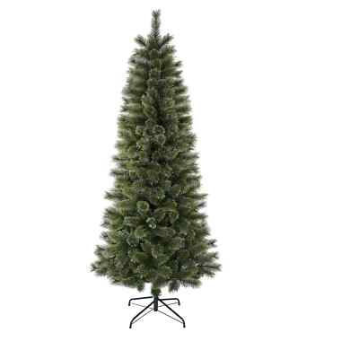 Holiday Time 7' Unlit Artificial Brighton Cashmere Christmas Tree with Tree
